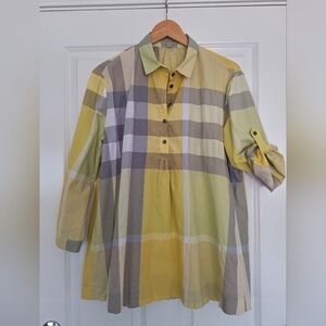 Burberry Brit long sleeve Top Shirt size xl